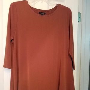 NWOT**Chocolate Brown Tunic